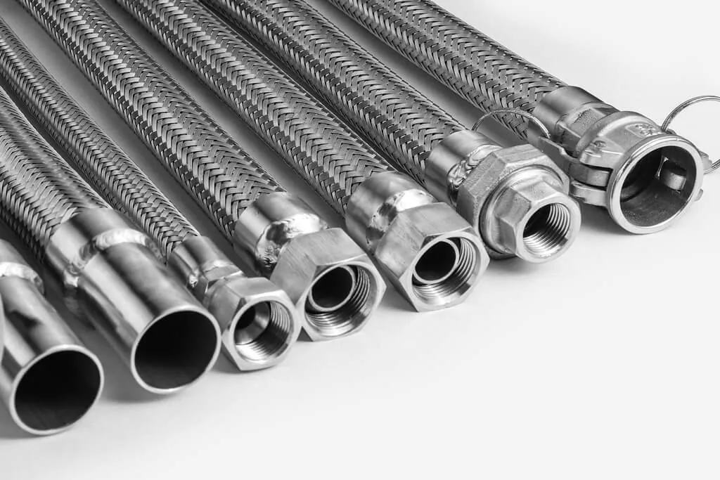 SS Braided Hose Assemblies with Threaded & Camlock Fittings