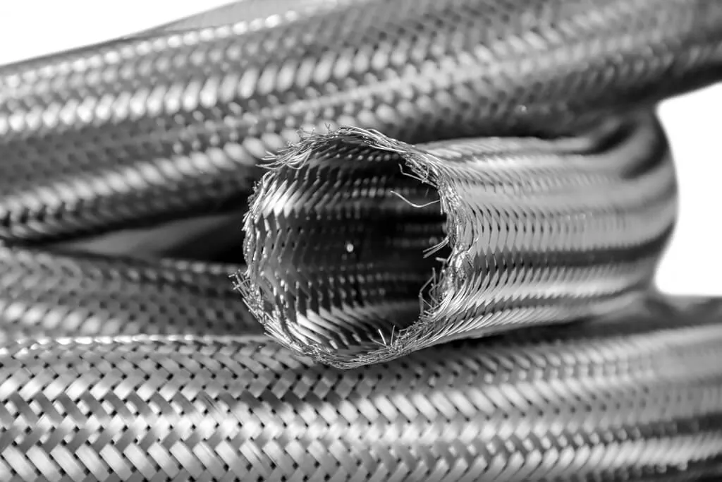 SS Wire Braided Hose - Cross Section