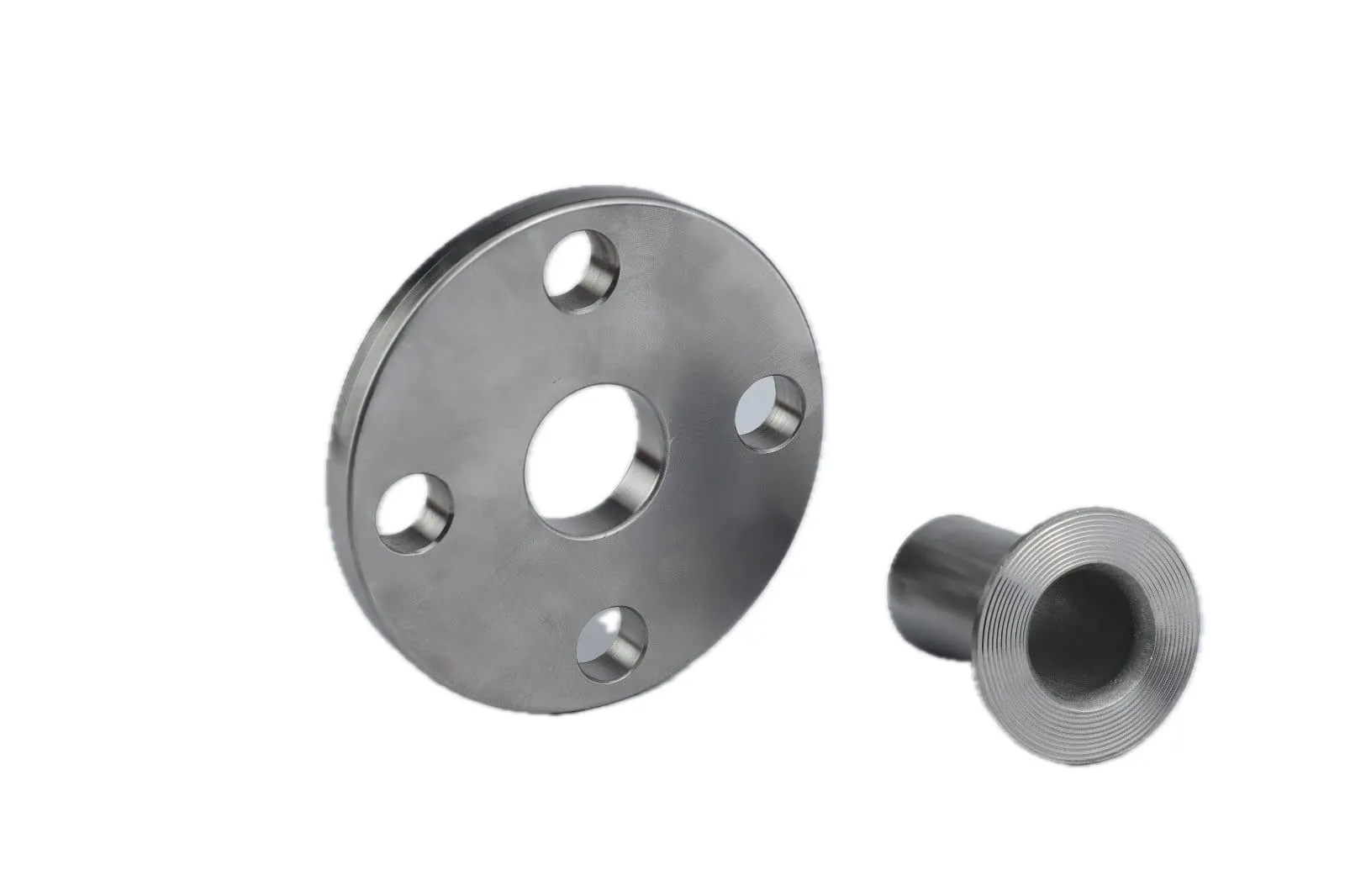 SS Flange & Threaded Nipple Fitting