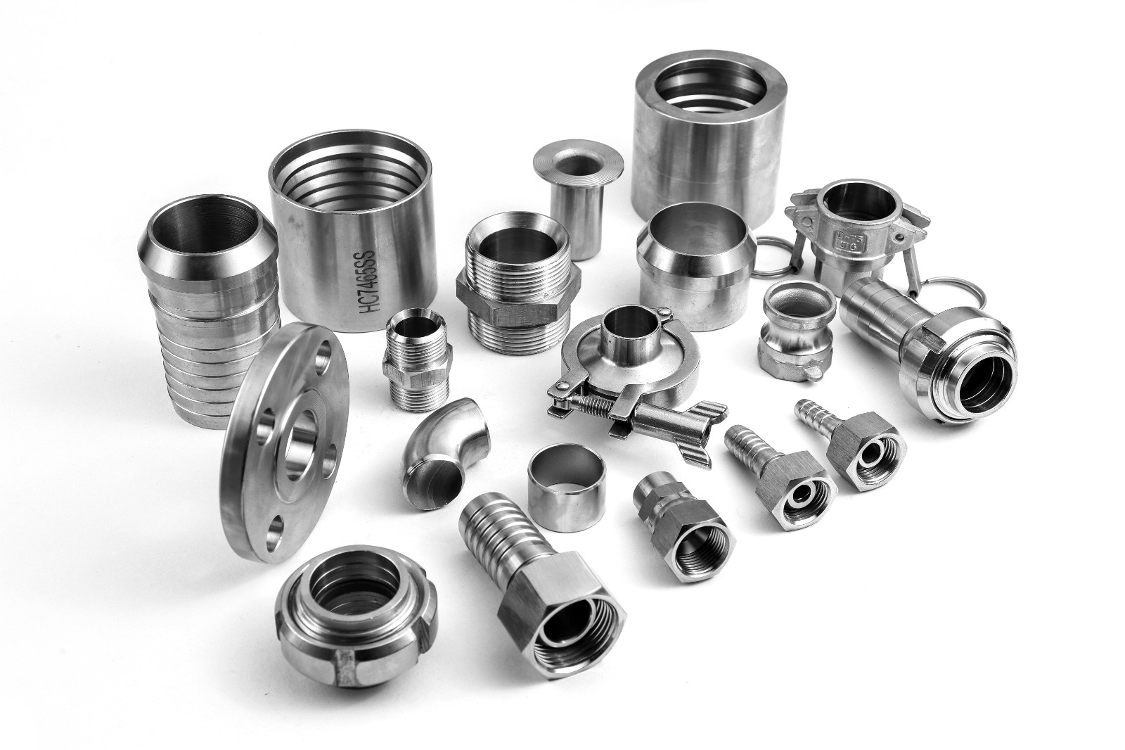 SS 304 hydraulic hose end fittings