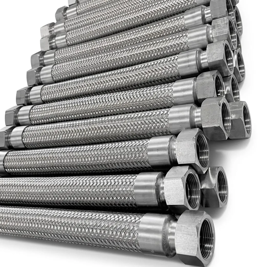 SS Threaded Hose Assemblies - BSP/NPT